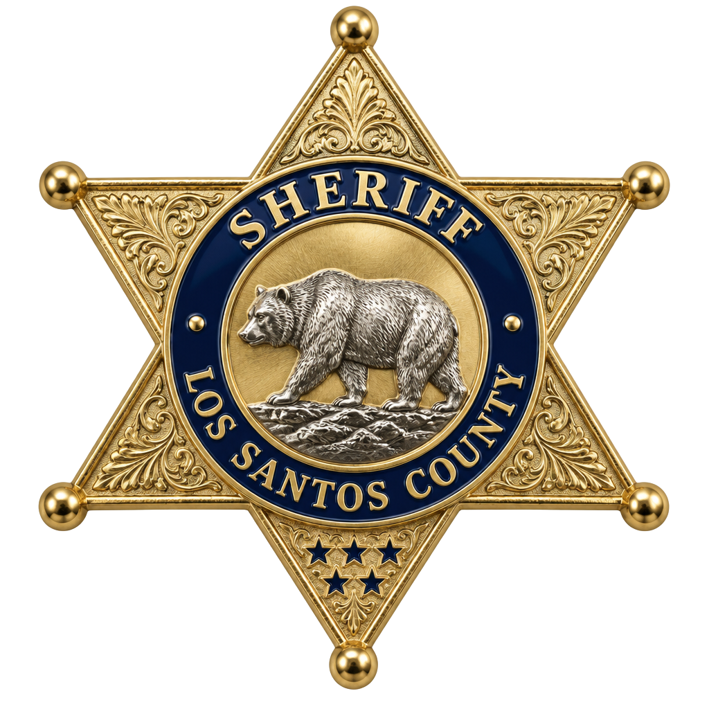 Los Santos County Sheriff badge